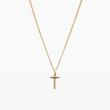 Letter Charm Necklace Gold