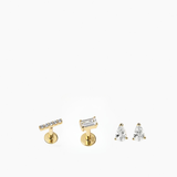 Labret and Stud Kit Gold