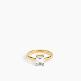 Centro Emerald Ring Gold