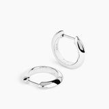 Rivetto Hoops Small Silver