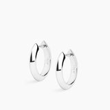 Rivetto Hoops Small Silver