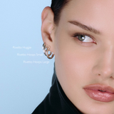 Rivetto Hoops Small Silver