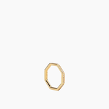 Pavé Octagon Ring Gold