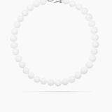 White Bead Necklace