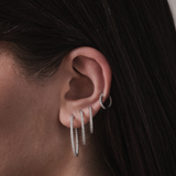 Eterno Hoops 20mm Silver