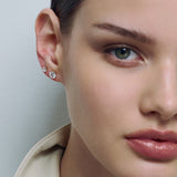 Stud Earrings Silver - 6 mm