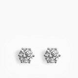 Studs Earrings Silver - 8 mm