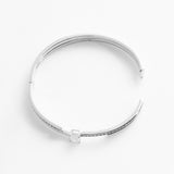 Sospeso Pavé Bracelet Silver