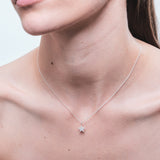 Star Pavé Charm Silver