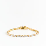 Tennis Bracelet Gold 3 mm
