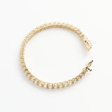 Tennis Bracelet Gold 4 mm