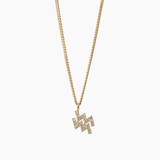 Zodiac Necklace Gold