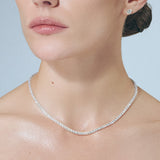 Tennis Necklace Silver 3 mm