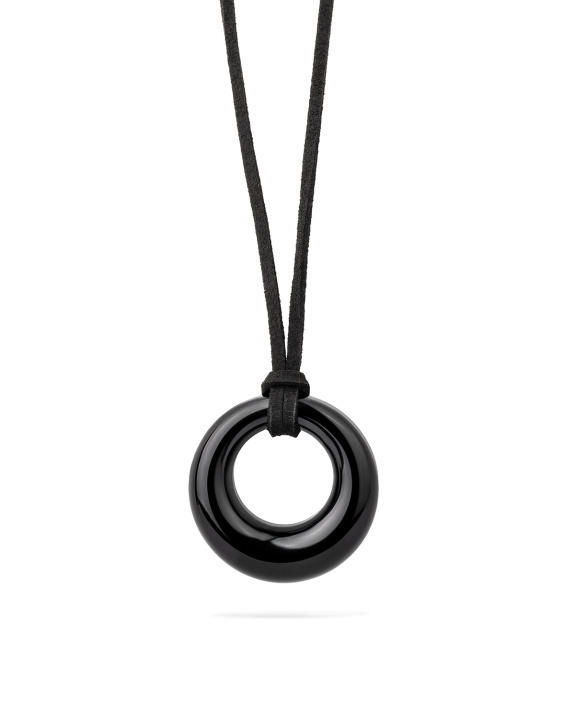 Yuki Necklace Black i gruppen Shop / Halskjeder hos ANI (ANI-0125-07)