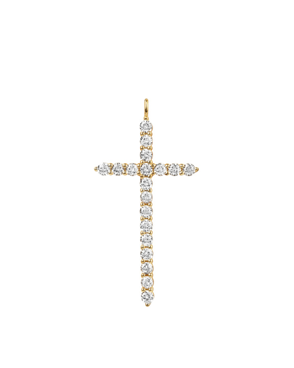 Large Cross Pendant Gold i gruppen Shop / Halskjeder hos ANI (ANI-0125-47)