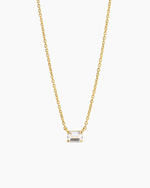Emerald Necklace Gold i gruppen Shop / Halskjeder hos ANI (ANI-0825-021)