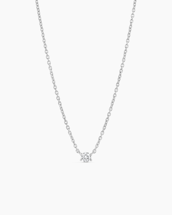 Solitaire Necklace Silver i gruppen Shop / Halskjeder hos ANI (ANI-0825-030)