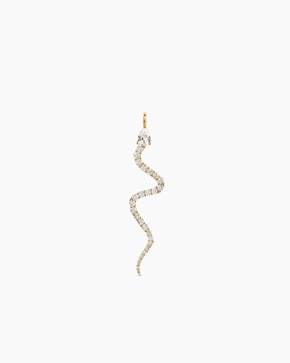 Serpente Pendant Gold i gruppen Shop / Halskjeder hos ANI (ANI-0825-047)