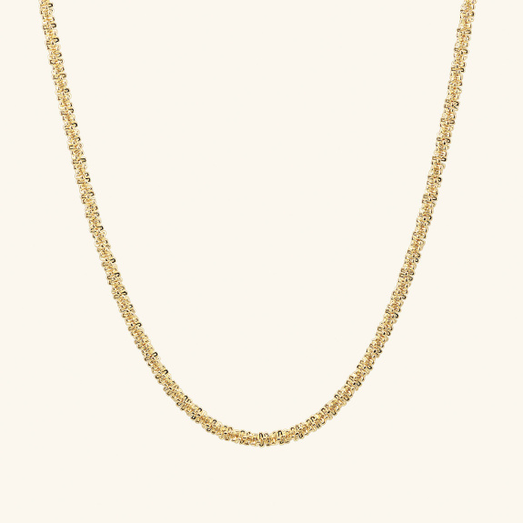 Sparkly Chain Necklace Gold i gruppen Shop / Halskjeder hos ANI (ANI-1023-001)