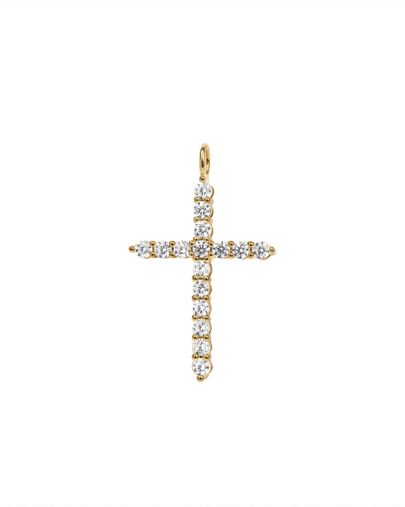 Cross Pendant Gold i gruppen Shop / Halskjeder hos ANI (ANI-1024-003)