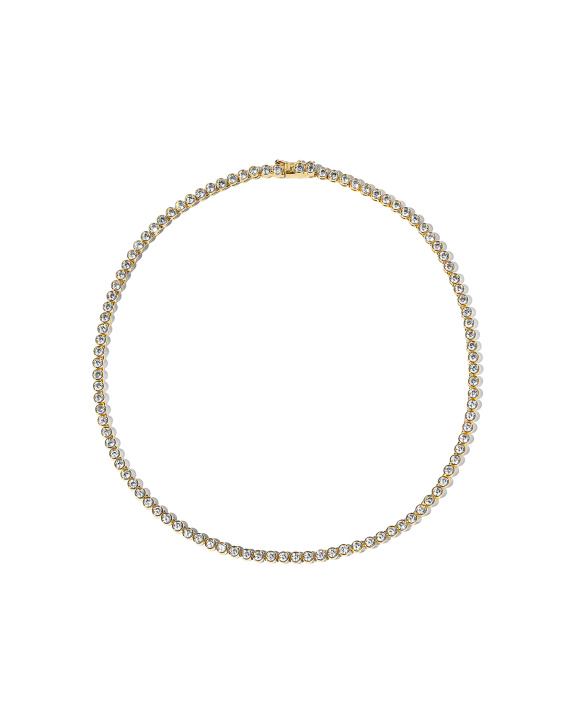 Bezel Necklace Gold i gruppen Shop / Halskjeder hos ANI (ANI-1024-019)