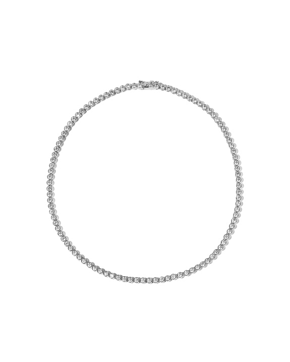 Bezel Necklace Silver i gruppen Shop / Halskjeder hos ANI (ANI-1024-020)