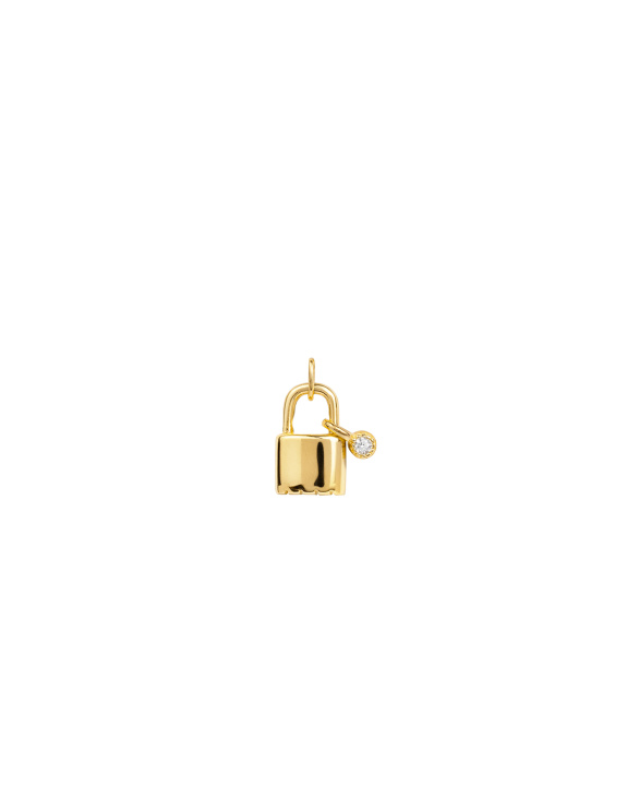 Lock Charm Gold i gruppen Shop / Halskjeder hos ANI (ANI-1124-05)