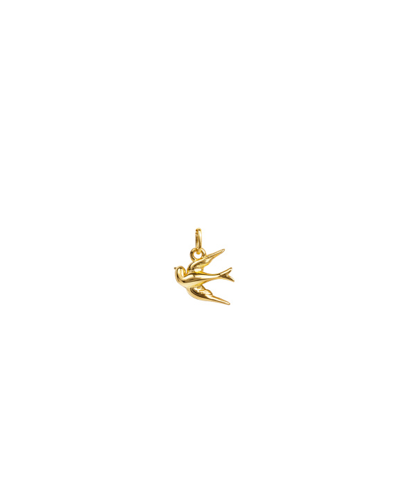 Swallow Charm Gold i gruppen Shop / Halskjeder hos ANI (ANI-1124-09)