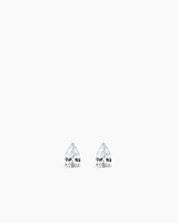 Pear Studs Medium Silver i gruppen Shop / Øredobber hos ANI (ANI0012-S)