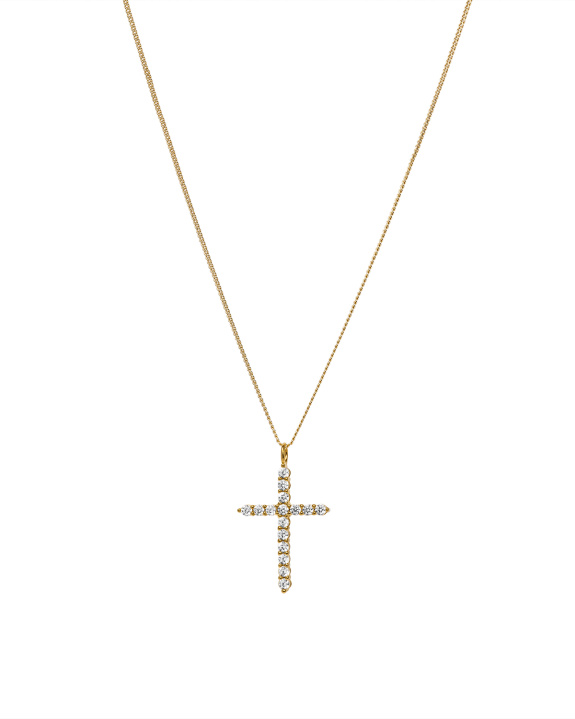 Cross Necklace Kit - Gold i gruppen Shop / Halskjeder hos ANI (ANI_SET_042)