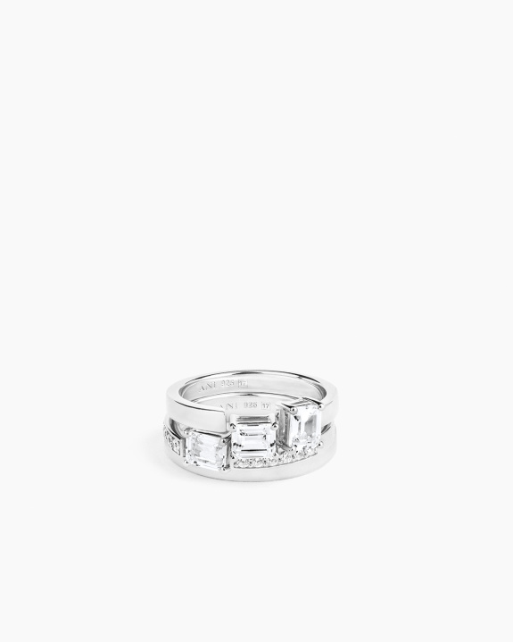 Tris Emerald Kit - Silver i gruppen Shop / Ringer hos ANI (ANI_SET_077)