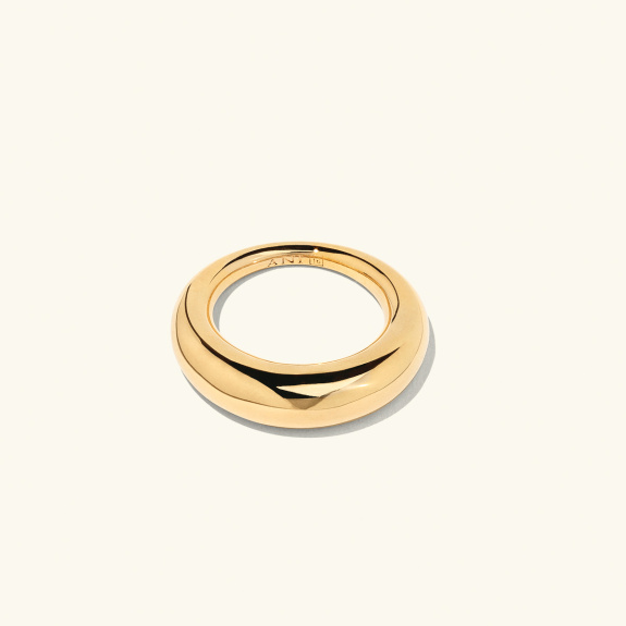 Ellipse Ring Gold i gruppen Shop / Ringer hos ANI (ANI_VA_044)