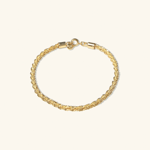 Sparkly Chain Bracelet Gold i gruppen Shop / Armbånd hos ANI (ANI_VA_052)