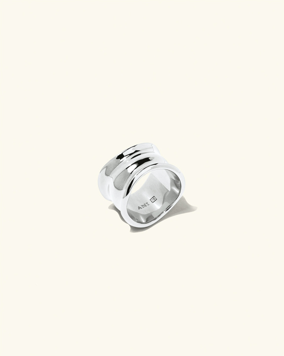 Orca Ring Silver i gruppen Shop / Ringer hos ANI (ANI_VA_075)