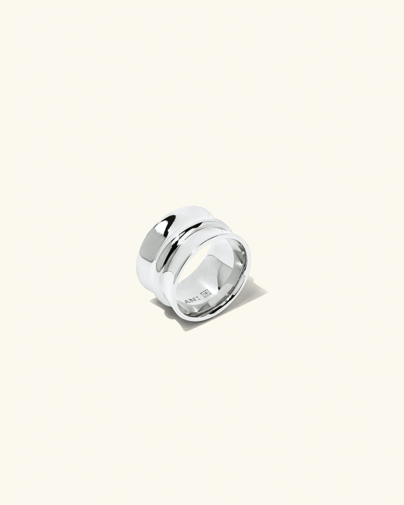 Gaia Ring Silver i gruppen Shop / Ringer hos ANI (ANI_VA_077)