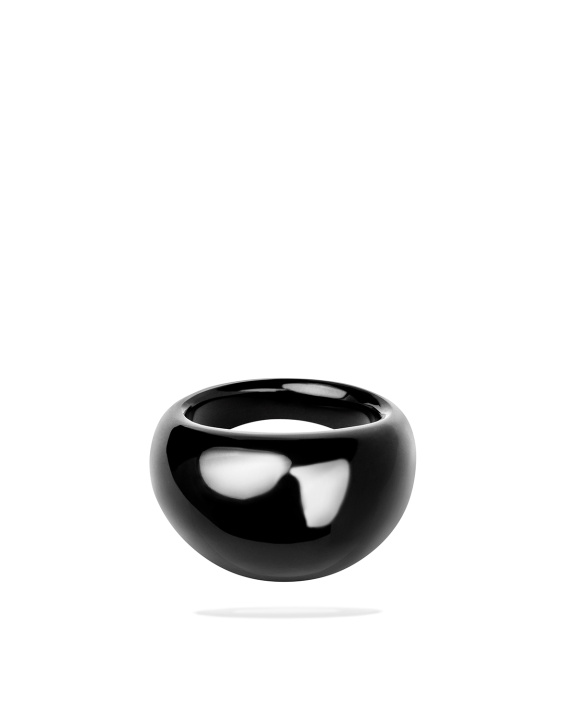 Yaki Ring Black i gruppen Shop / Ringer hos ANI (ANI_VA_089)