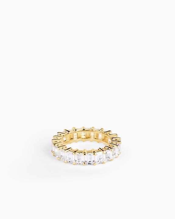 Eternity Emerald Ring Gold i gruppen Shop / Ringer hos ANI (ANI_VA_100)