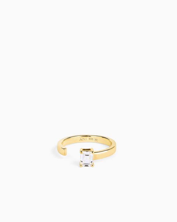 Aperto Emerald Ring Gold i gruppen Shop / Ringer hos ANI (ANI_VA_108)